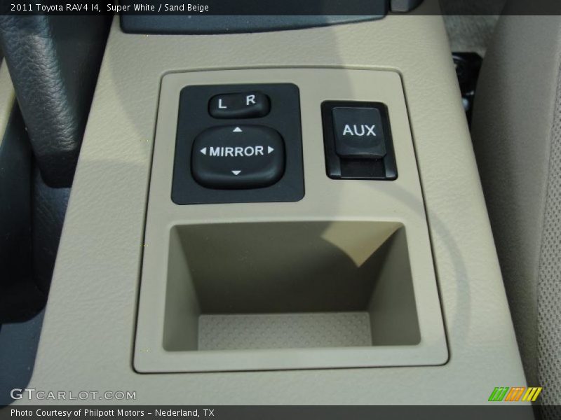 Controls of 2011 RAV4 I4