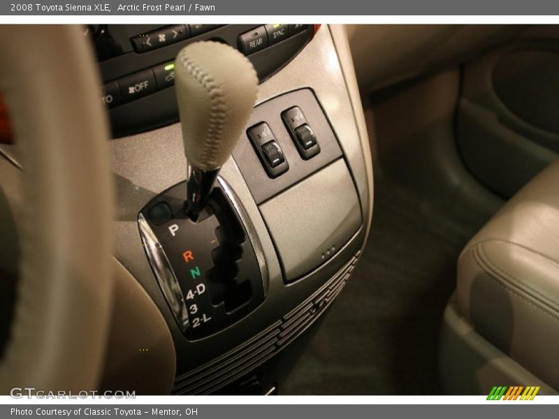 Arctic Frost Pearl / Fawn 2008 Toyota Sienna XLE