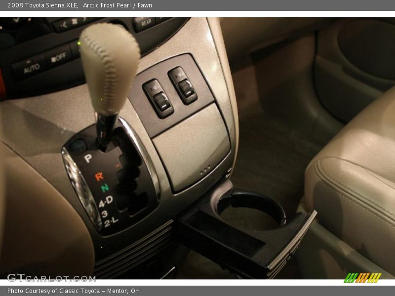 Arctic Frost Pearl / Fawn 2008 Toyota Sienna XLE
