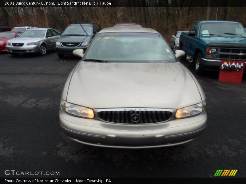 Light Sandrift Metallic / Taupe 2001 Buick Century Custom