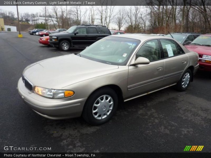 Light Sandrift Metallic / Taupe 2001 Buick Century Custom