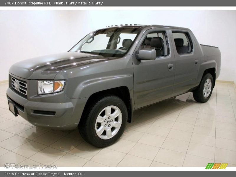 Nimbus Grey Metallic / Gray 2007 Honda Ridgeline RTL