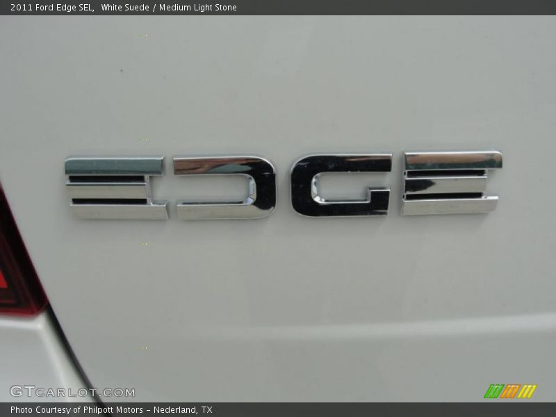 White Suede / Medium Light Stone 2011 Ford Edge SEL