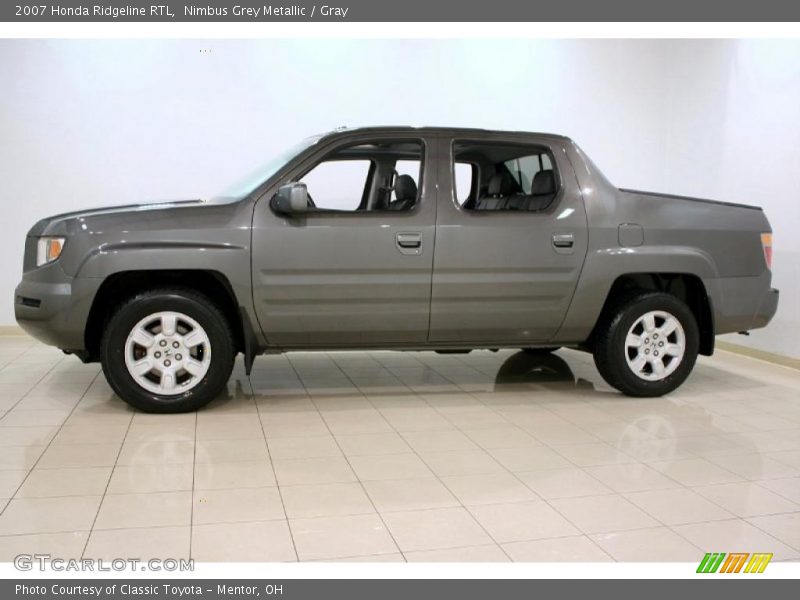 Nimbus Grey Metallic / Gray 2007 Honda Ridgeline RTL