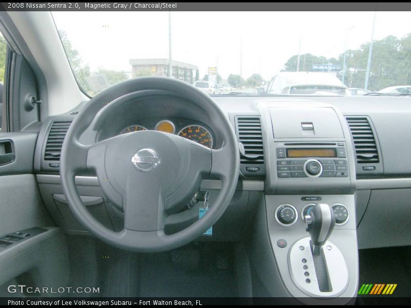 Magnetic Gray / Charcoal/Steel 2008 Nissan Sentra 2.0