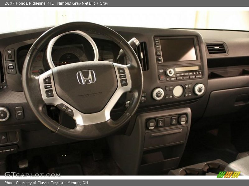 Nimbus Grey Metallic / Gray 2007 Honda Ridgeline RTL