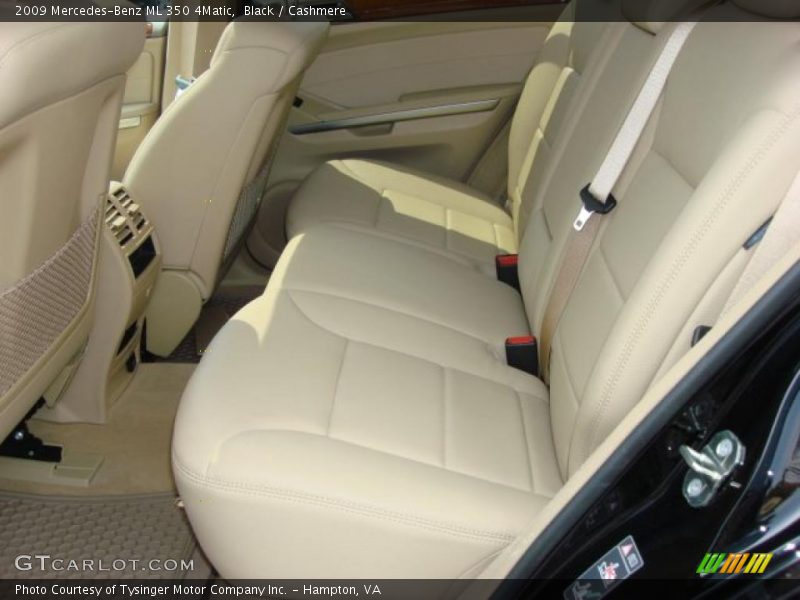  2009 ML 350 4Matic Cashmere Interior