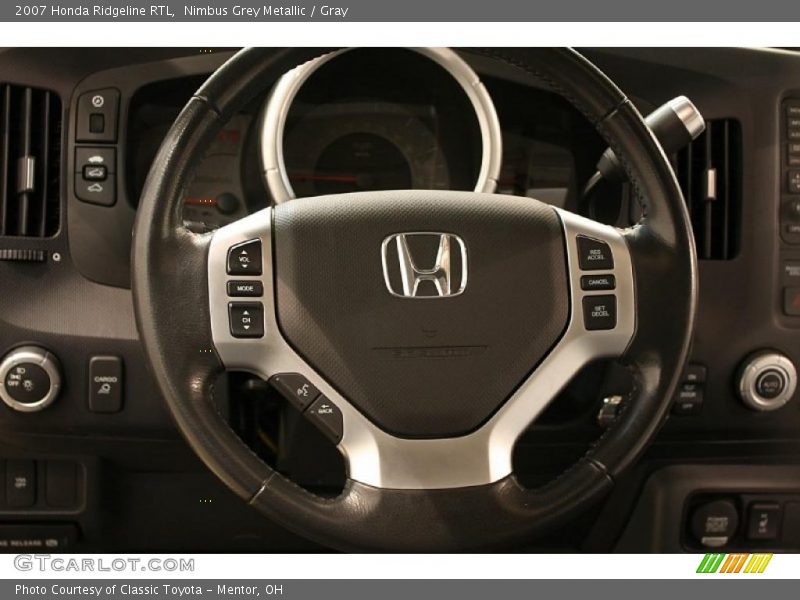 Nimbus Grey Metallic / Gray 2007 Honda Ridgeline RTL