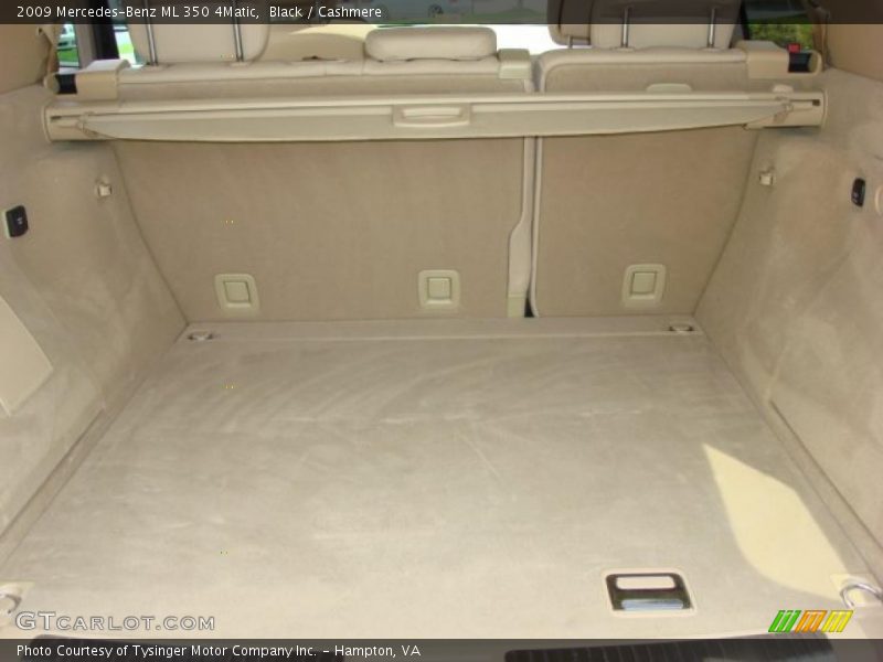  2009 ML 350 4Matic Trunk