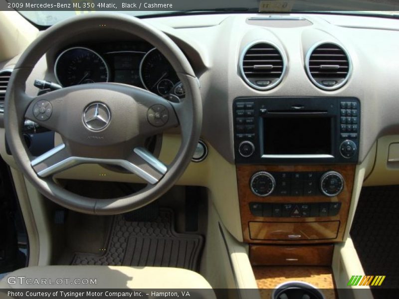 Dashboard of 2009 ML 350 4Matic