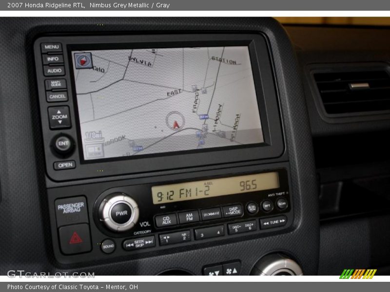 Nimbus Grey Metallic / Gray 2007 Honda Ridgeline RTL