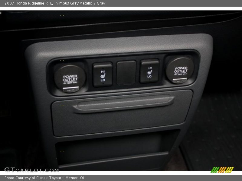 Nimbus Grey Metallic / Gray 2007 Honda Ridgeline RTL