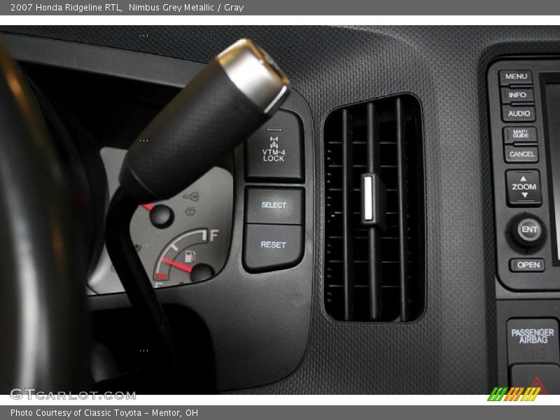 Nimbus Grey Metallic / Gray 2007 Honda Ridgeline RTL