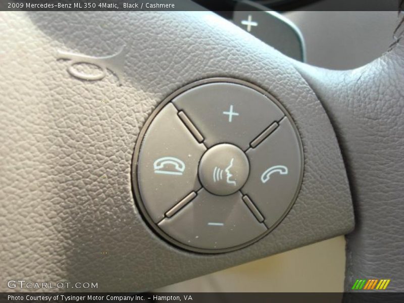 Controls of 2009 ML 350 4Matic