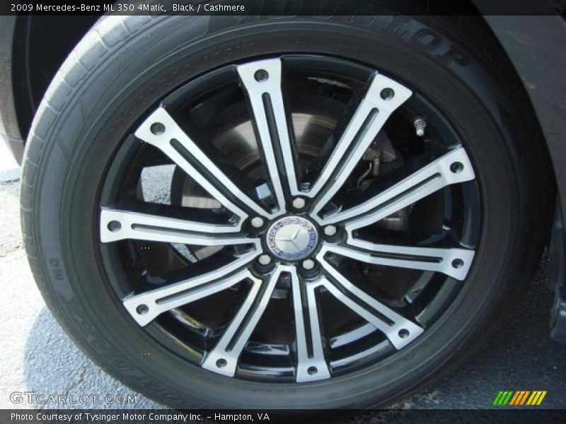 Custom Wheels of 2009 ML 350 4Matic