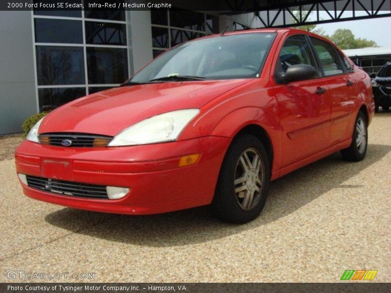 Front 3/4 View of 2000 Focus SE Sedan