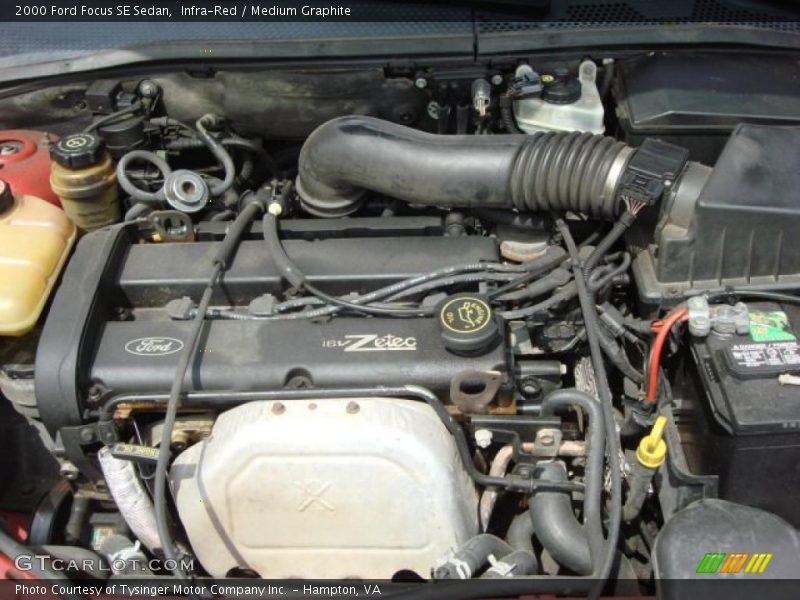  2000 Focus SE Sedan Engine - 2.0L DOHC 16V Zetec 4 Cylinder