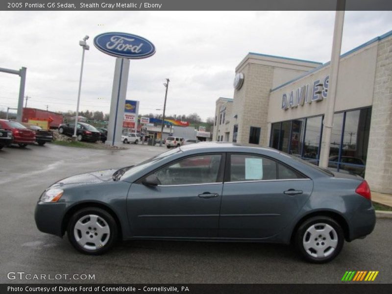 Stealth Gray Metallic / Ebony 2005 Pontiac G6 Sedan