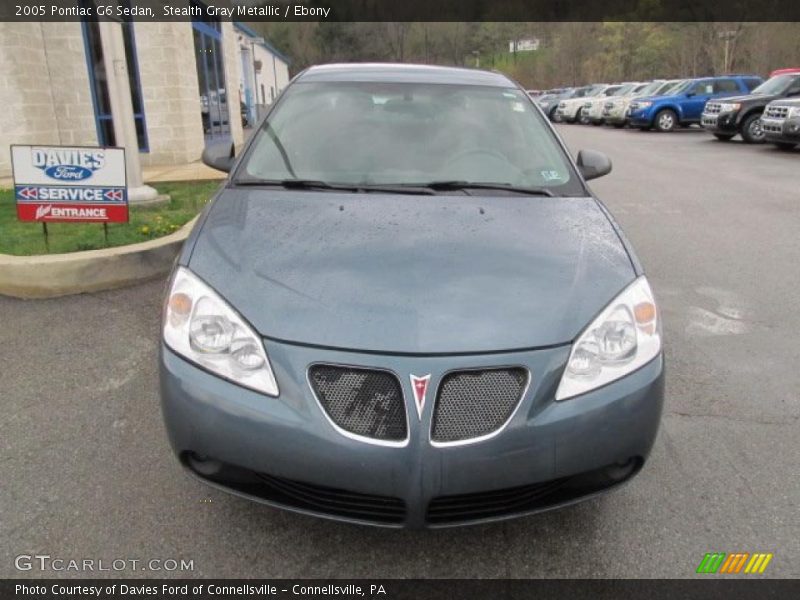 Stealth Gray Metallic / Ebony 2005 Pontiac G6 Sedan