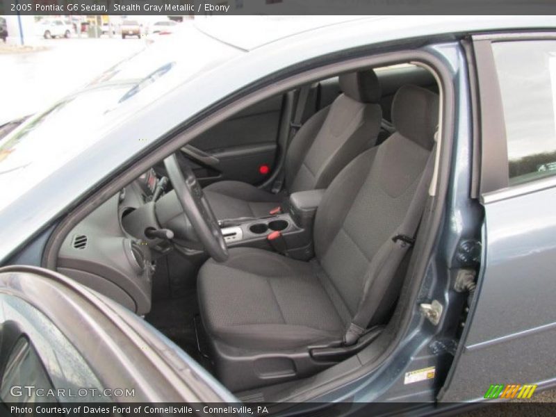 Stealth Gray Metallic / Ebony 2005 Pontiac G6 Sedan