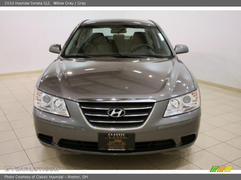 Willow Gray / Gray 2010 Hyundai Sonata GLS