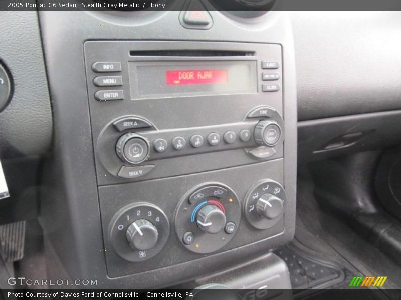 Stealth Gray Metallic / Ebony 2005 Pontiac G6 Sedan