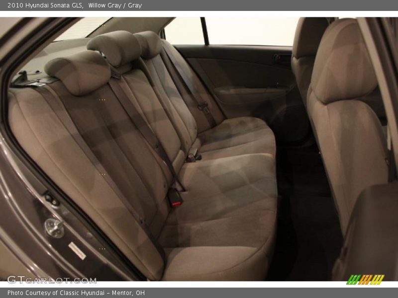 Willow Gray / Gray 2010 Hyundai Sonata GLS