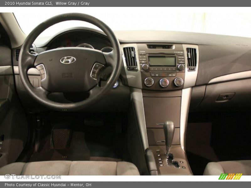 Willow Gray / Gray 2010 Hyundai Sonata GLS
