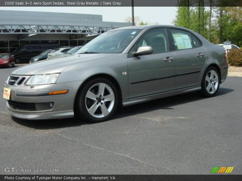 Front 3/4 View of 2006 9-3 Aero Sport Sedan