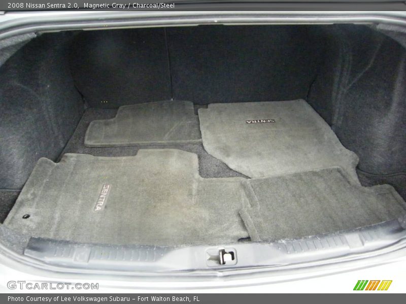 Magnetic Gray / Charcoal/Steel 2008 Nissan Sentra 2.0