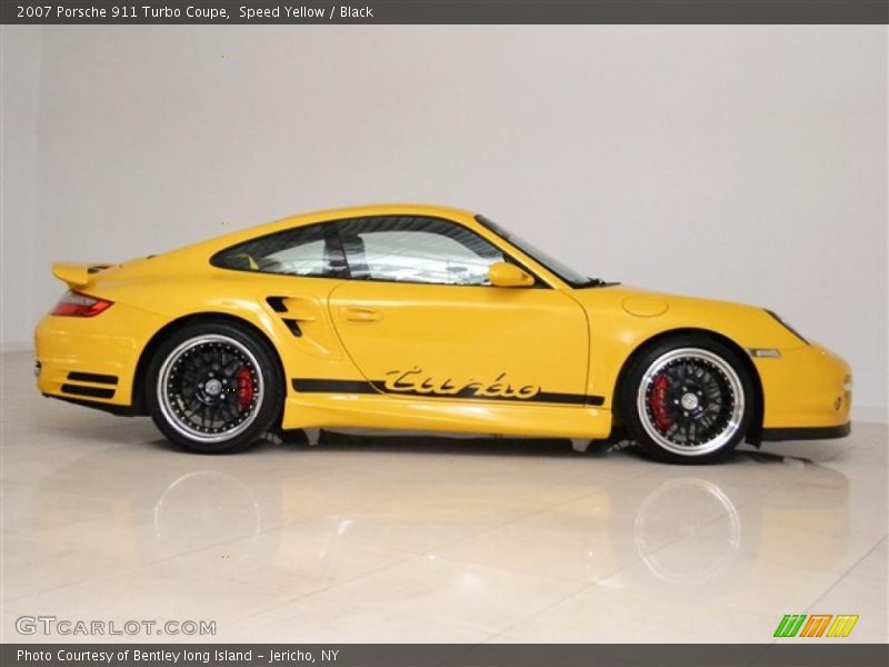  2007 911 Turbo Coupe Speed Yellow
