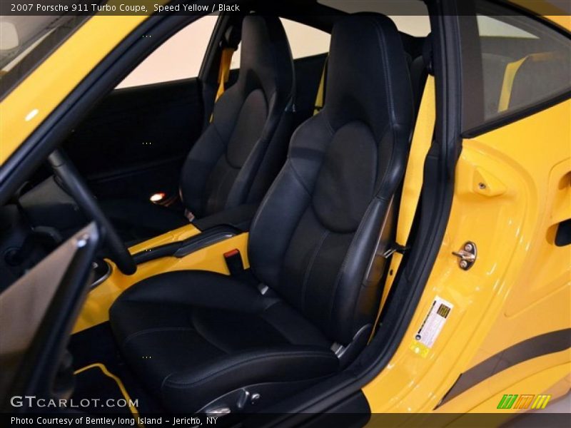  2007 911 Turbo Coupe Black Interior
