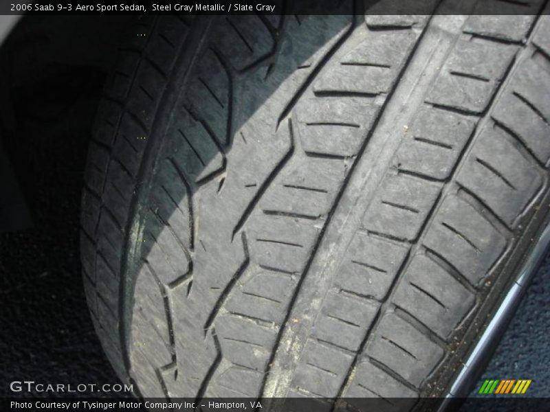 Steel Gray Metallic / Slate Gray 2006 Saab 9-3 Aero Sport Sedan