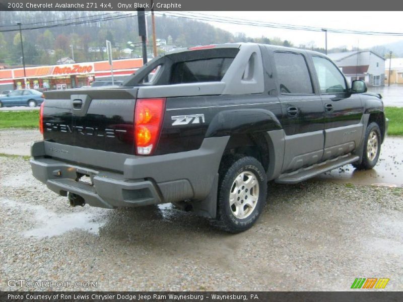 Onyx Black / Graphite 2002 Chevrolet Avalanche Z71 4x4