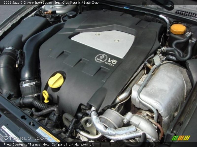  2006 9-3 Aero Sport Sedan Engine - 2.8 Liter Turbocharged DOHC 24V VVT V6