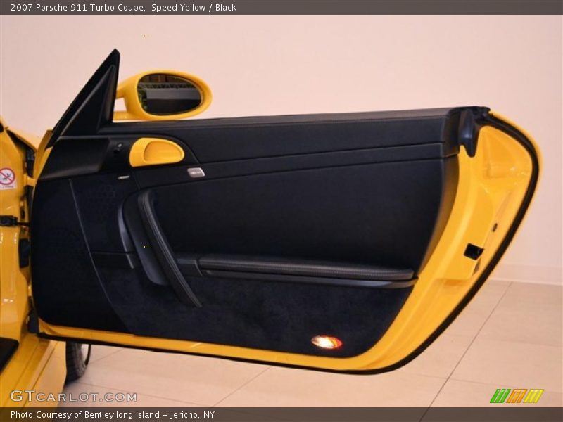 Speed Yellow / Black 2007 Porsche 911 Turbo Coupe
