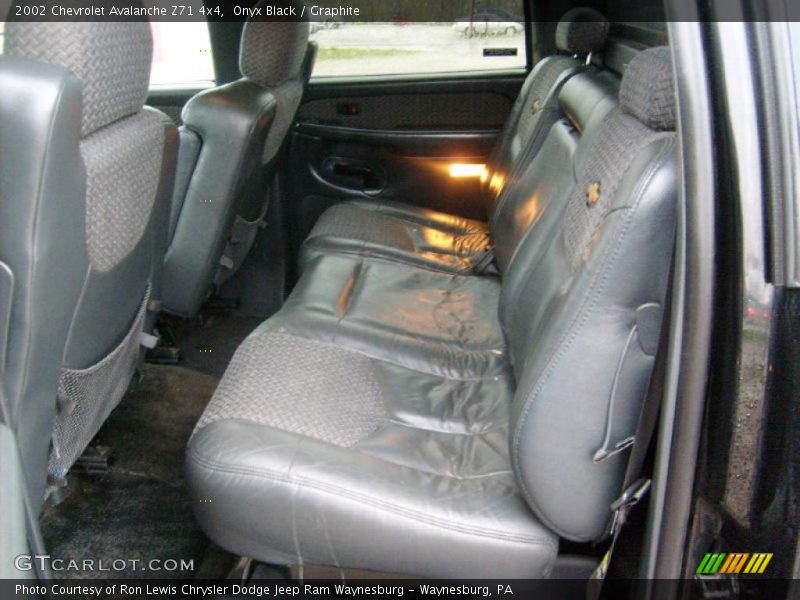Onyx Black / Graphite 2002 Chevrolet Avalanche Z71 4x4