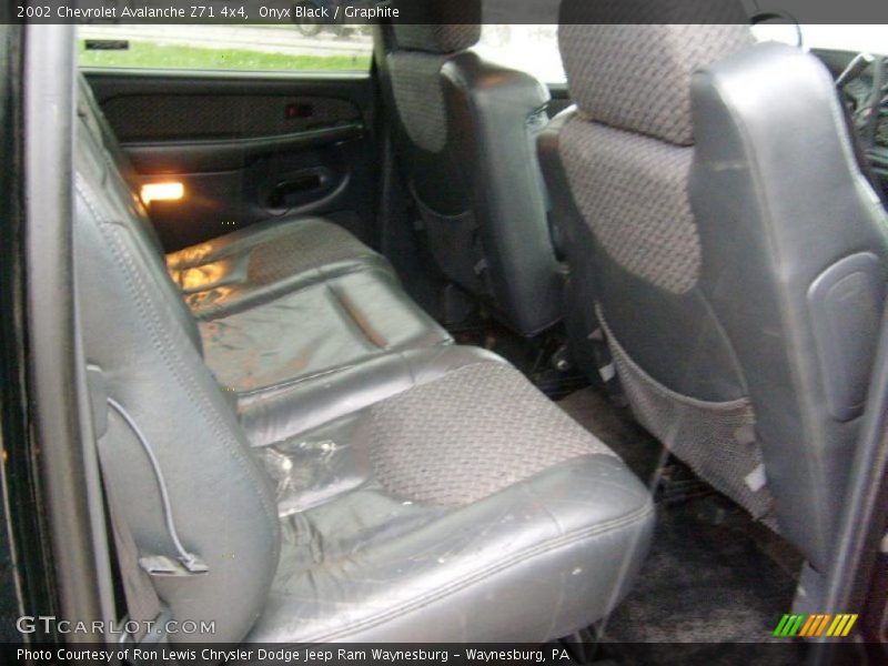 Onyx Black / Graphite 2002 Chevrolet Avalanche Z71 4x4