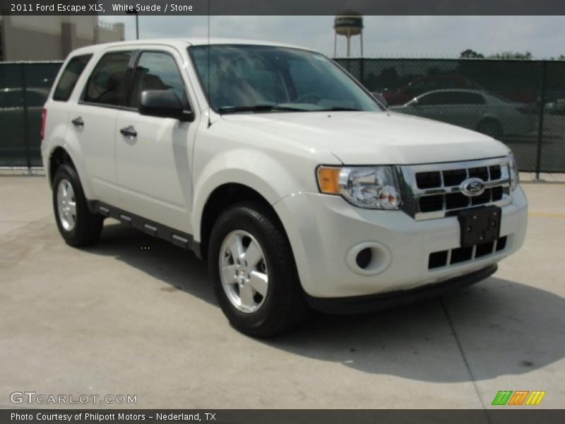 White Suede / Stone 2011 Ford Escape XLS
