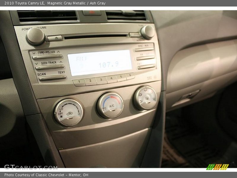 Magnetic Gray Metallic / Ash Gray 2010 Toyota Camry LE