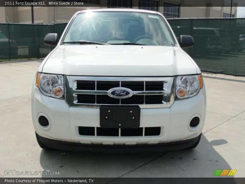 White Suede / Stone 2011 Ford Escape XLS