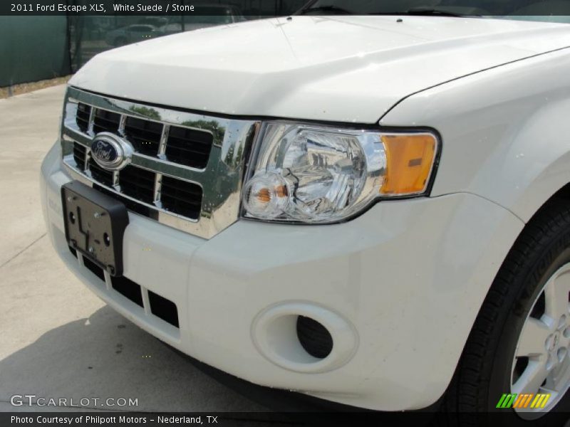 White Suede / Stone 2011 Ford Escape XLS