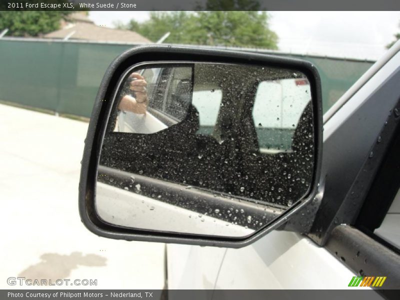 White Suede / Stone 2011 Ford Escape XLS