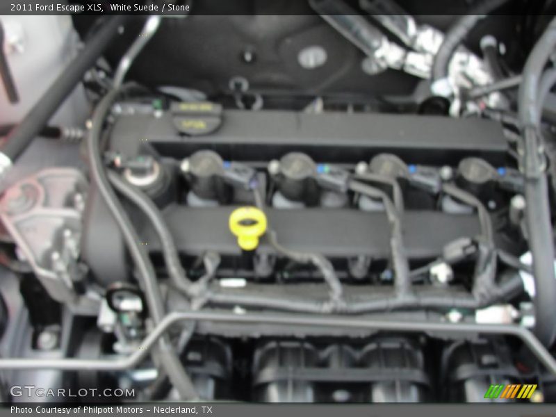 White Suede / Stone 2011 Ford Escape XLS