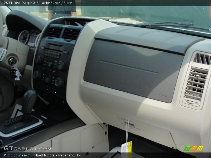 White Suede / Stone 2011 Ford Escape XLS