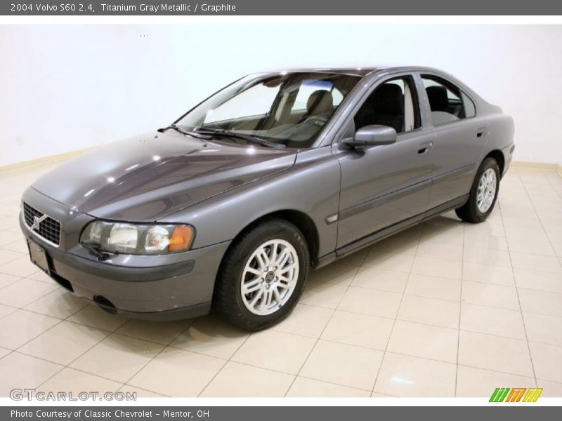 Titanium Gray Metallic / Graphite 2004 Volvo S60 2.4
