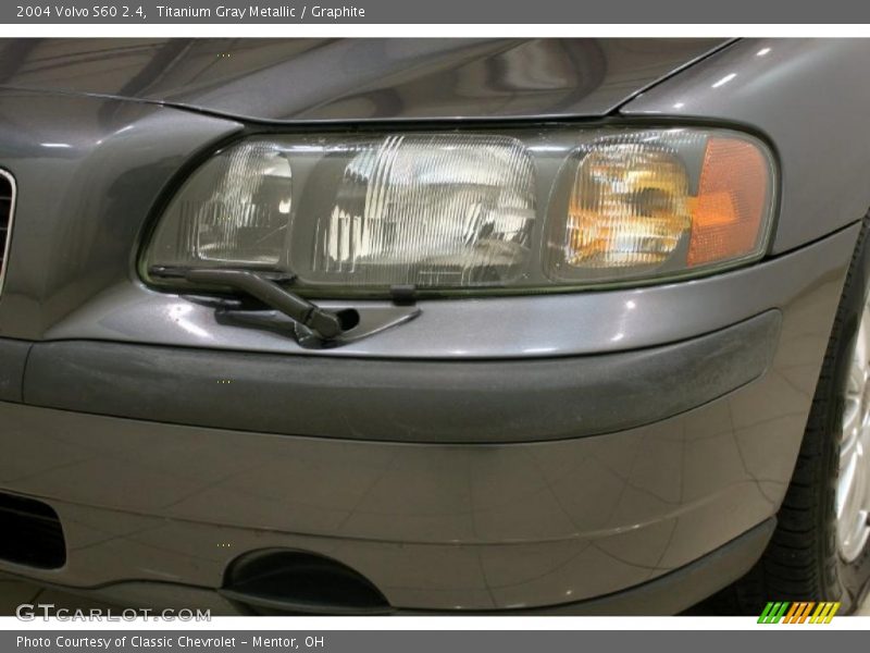 Titanium Gray Metallic / Graphite 2004 Volvo S60 2.4
