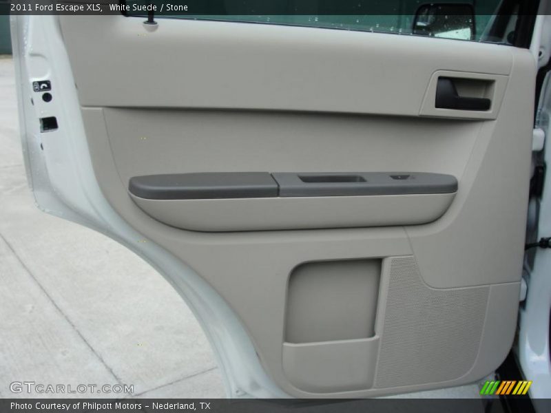 White Suede / Stone 2011 Ford Escape XLS