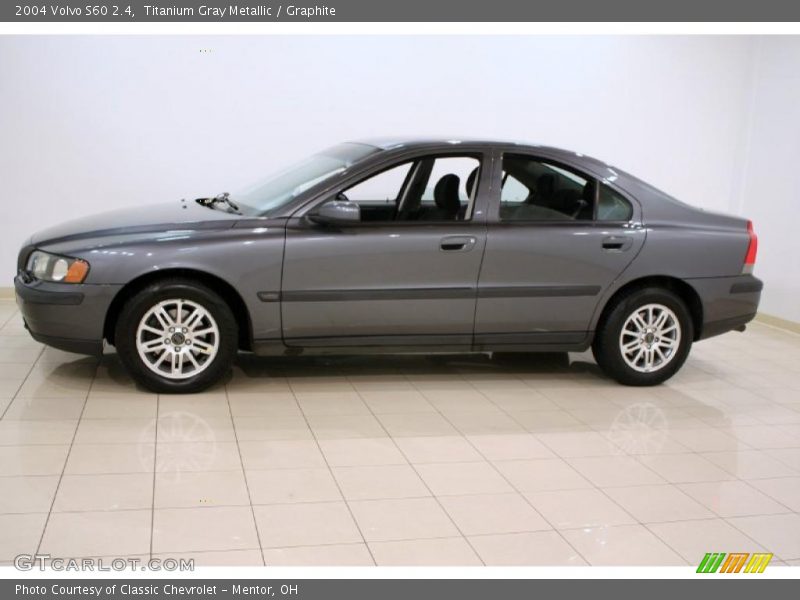 Titanium Gray Metallic / Graphite 2004 Volvo S60 2.4