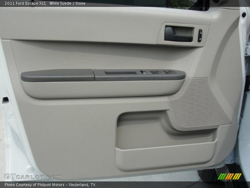 White Suede / Stone 2011 Ford Escape XLS